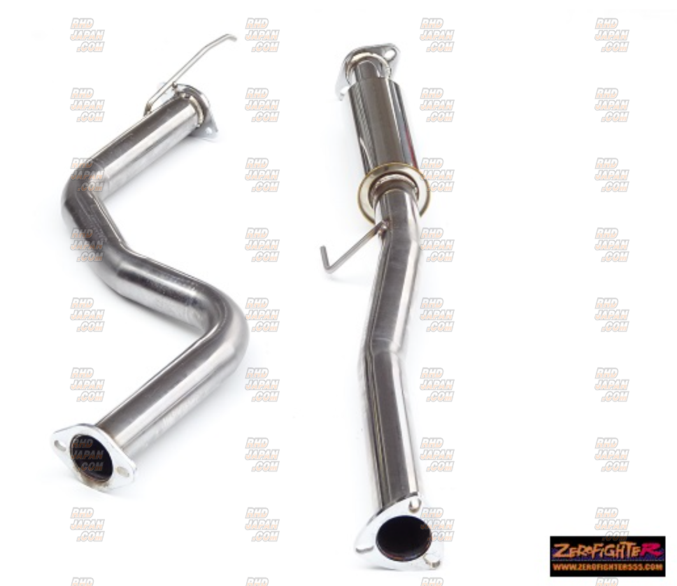 Zero Fighter Auto Custom Center Pipe Type-B - Civic Type-R EK9